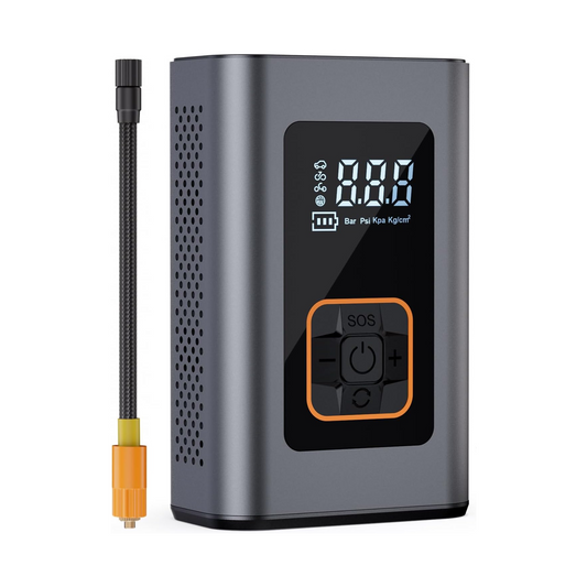 Smart Portable Tire Inflator with Power & Light Built-In